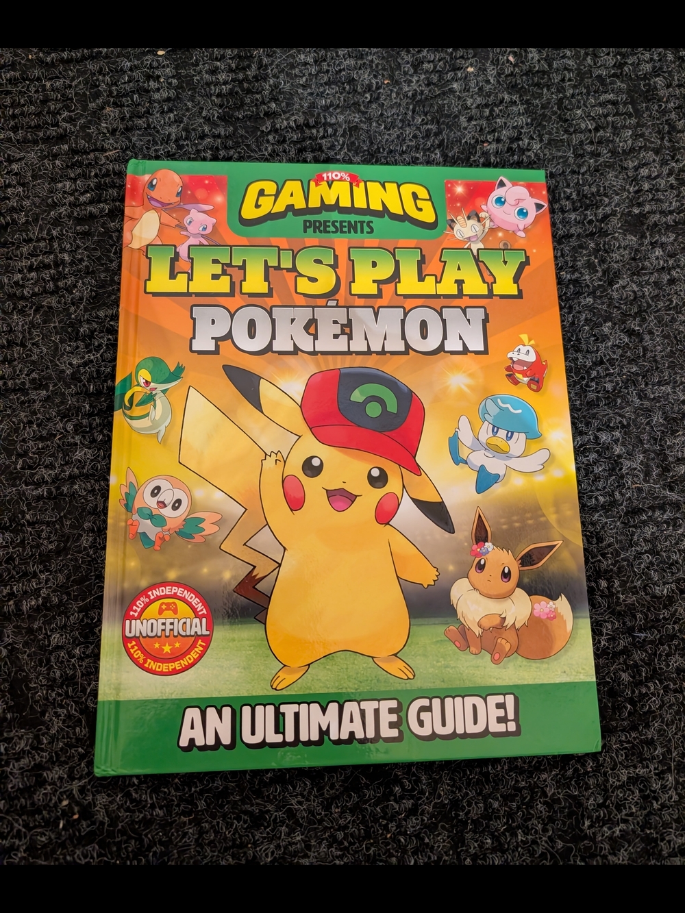 Presents: Let's Play Pokémon - Yellow Hardcover Guide